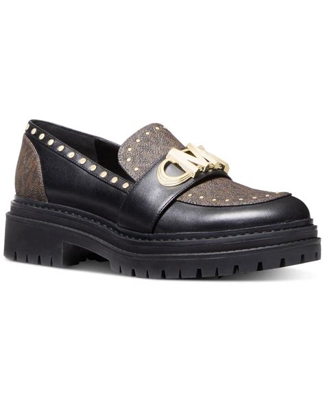 michael michael kors parker lug loafer|parker leather loafer.